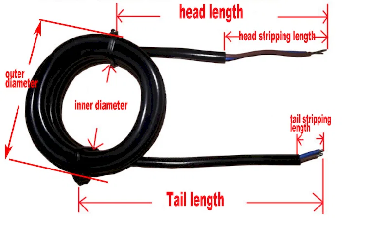 sample of Full automatic Power cord cable cutting stripping winding binding machine WPM-CRT-03M, Cable Cut Strip Winding Binding Machine, Automatic Cut Strip Binding Machine, Power Cord Cable Binding Machine