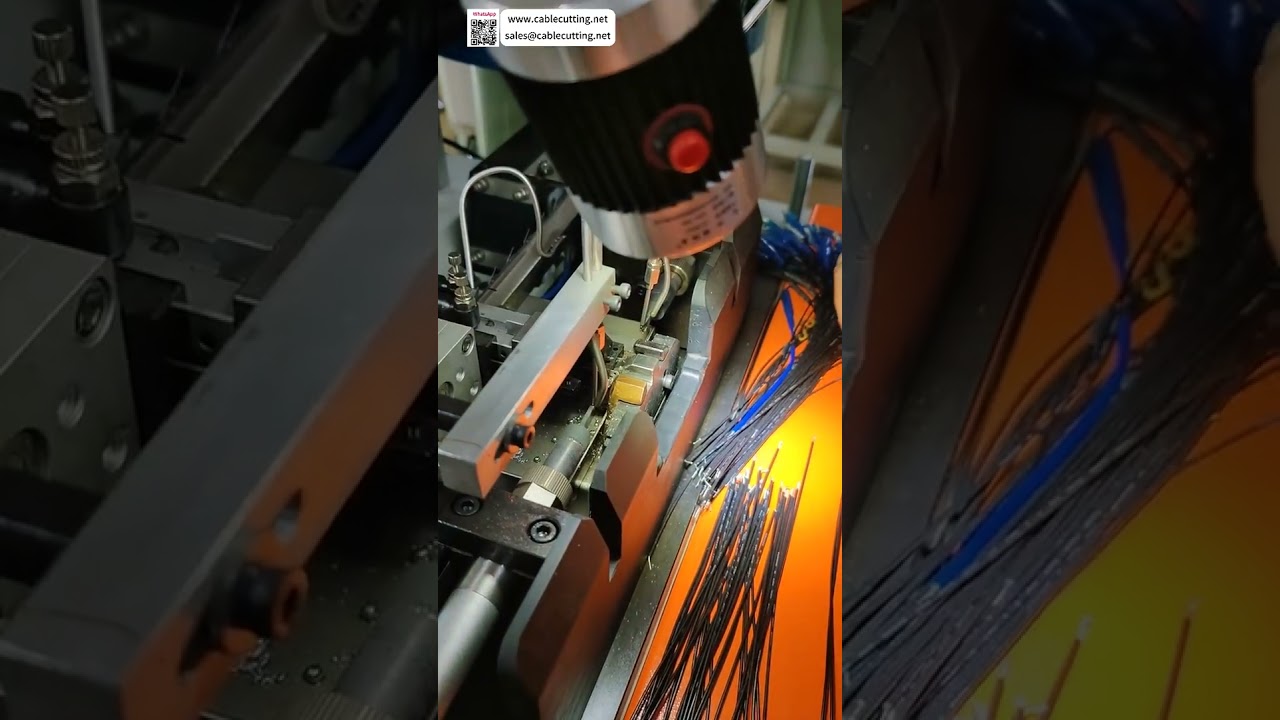 Micro Switch Soldering Machine  High Efficiency Auto Feeding Electronic Welding Processing - Shorts