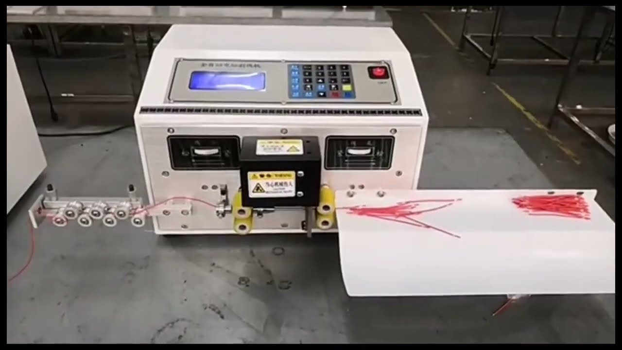 Automatic Wire Cutting And Stripping Machine Thick Wires Wire Cutting And Stripping Machine