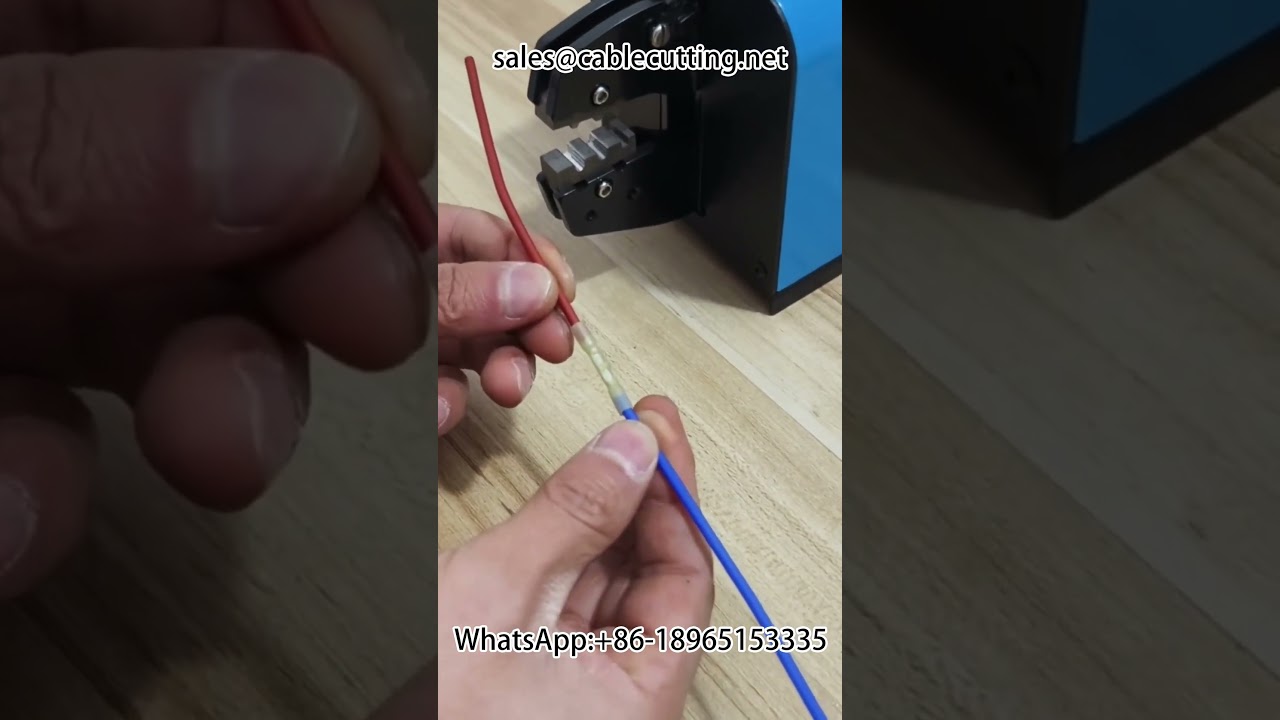 Πνευματική μηχανή κρίμπινγκ, κρίμπινγκ αδιάβροχων ακροδεκτών με μία κίνηση
