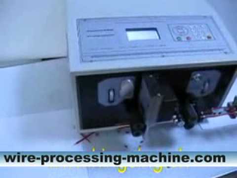 Dual Wire Cutting and Stripping Machine (WPM-09F) http://www.cablecutting.net/