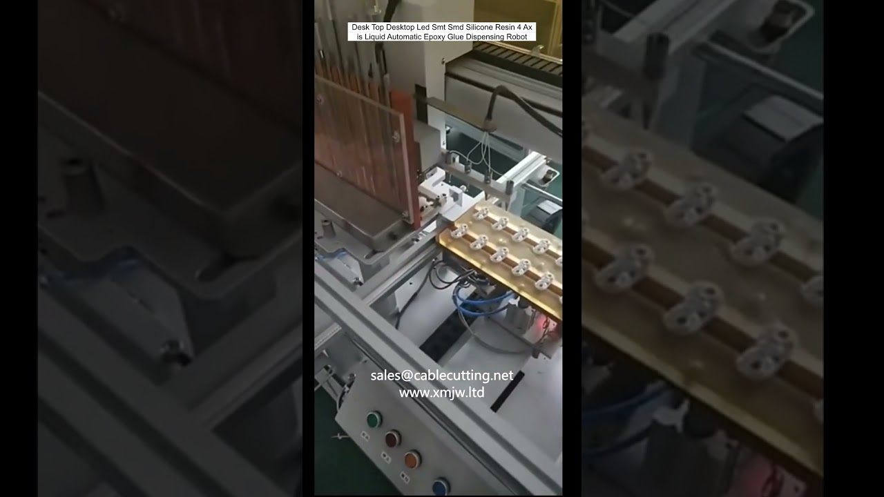 Επιτραπέζιο Ρομπότ Αυτόματης Διανομής Κόλλας 4 Αξόνων για LED, SMT, SMD - Σιλικόνη & Εποξειδική Ρητίνη