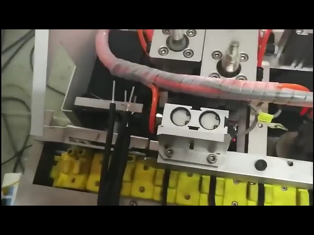 Automatic Brush Shielding & Twist Braiding Machine   Core Stripping