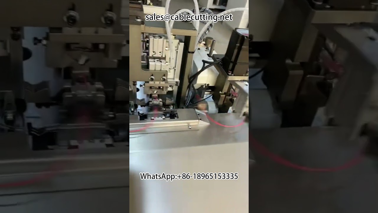 Μηχανή πρεσαρίσματος θερμοσυστελλόμενων μανικιών διπλής διείσδυσης #μηχανήθερμοσυστελλόμενωνσωλήνων