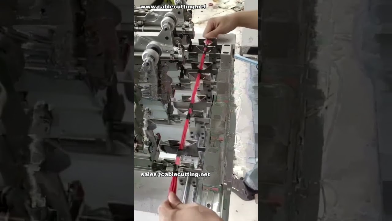 Μηχανή Αυτόματης Συσκευασίας με Ταινία 4 Σημείων για Καλώδια μεγάλης Διαμέτρου 6-18mm | Βίντεο Εργοστασίου