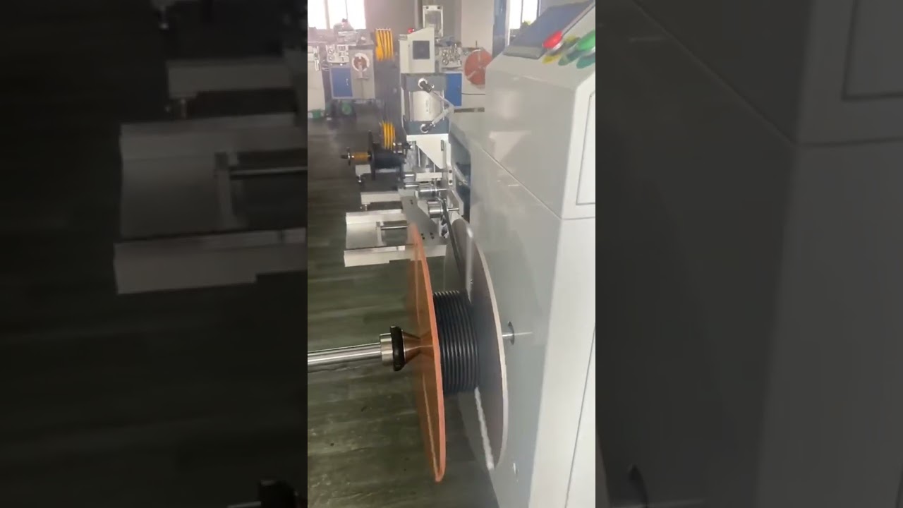 Μηχανή Περιέλιξης Καλωδίων | Εξοπλισμός Κατασκευής Καλωδιοταινιών | Κατασκευαστής #μηχανή #εργοστάσιο