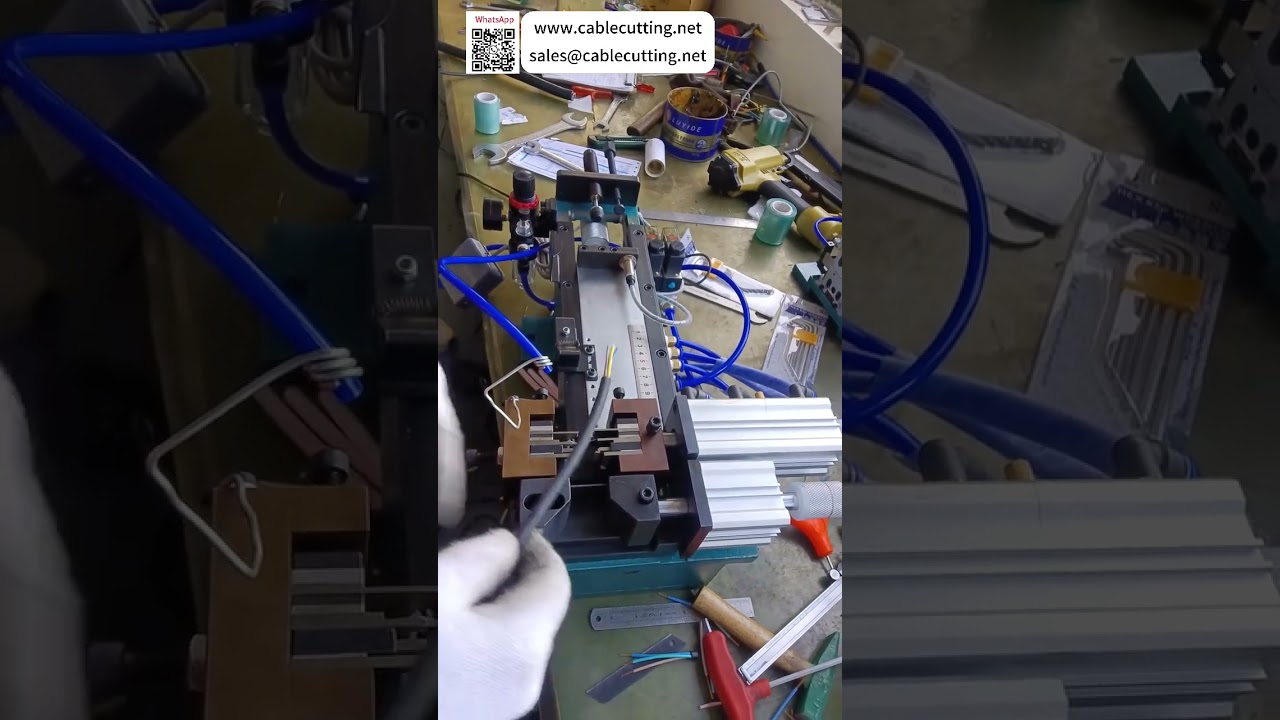 Πολυλειτουργική Μηχανή Απογύμνωσης Καλωδίων Μίας Λεπίδας - Σύντομη Περιγραφή