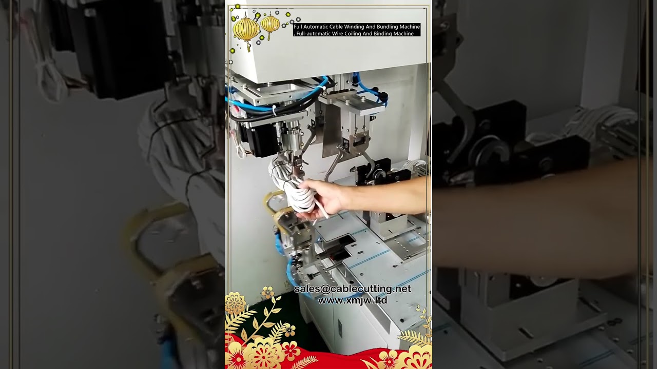 Full Automatic Cable Winding And Bundling Machine, Full automatic Wire Coiling And Binding Machine