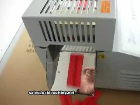 automatic zipper cutting