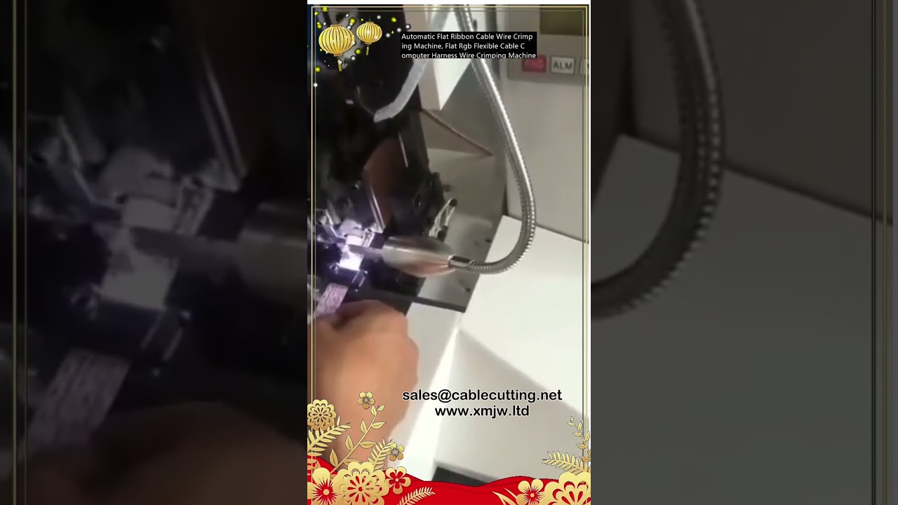 Αυτόματη Μηχανή Σύνδεσης Επίπεδων Καλωδίων, Εύκαμπτο Καλώδιο RGB για Υπολογιστές