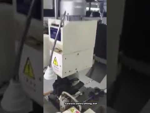 Αυτόματη μηχανή απογύμνωσης και crimping μονού κεφαλιού για καλώδιο 8mm²