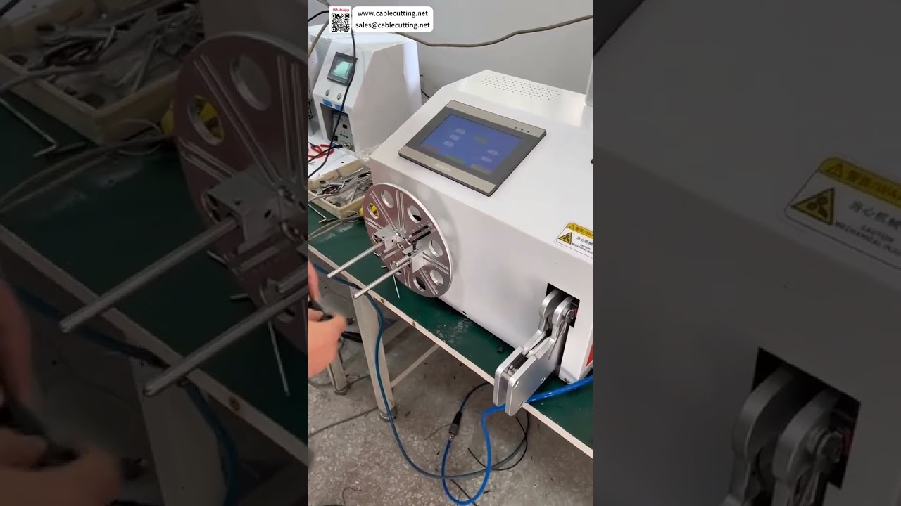 Ημιαυτόματη Μηχανή Δέσμευσης Καλωδίων Υψηλής Ταχύτητας για Βιομηχανική Παραγωγή Καλωδιοδεμάτων