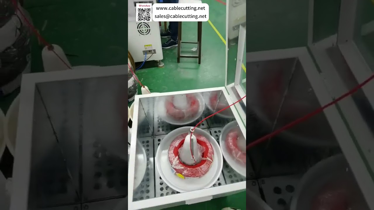 Θερμοστατικός Θάλαμος Θέρμανσης για Μαλάκωση Σκληρών Καλωδίων με Τροχό Τροφοδοσίας – Ιδανικός για Παραγωγή Καλωδιοδεσμών