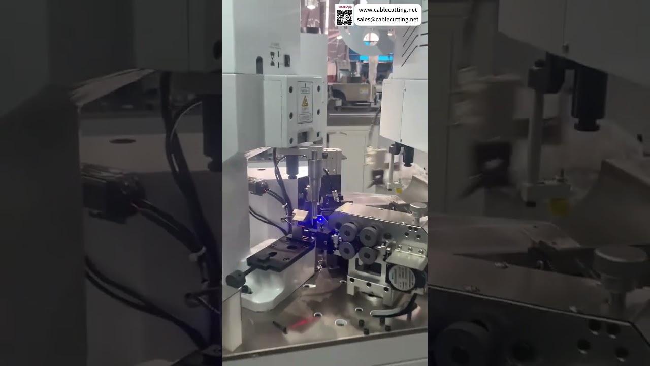 Πλήρως Αυτόματη Μηχανή Ακροδεκτών Διπλής Κεφαλής Logistics ίδιας πόλης Προσαρμοσμένη μέθοδος Ομαλή έξοδος εργαλείου