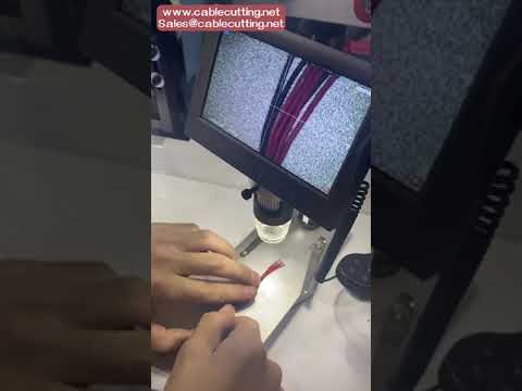 Πολυπύρηνο Ημιαυτόματο Μηχάνημα Ολοκληρωμένης Απογύμνωσης, Αφαίρεσης Μόνωσης και Πτύχωσης Τερματικών All-in-One 2.0T