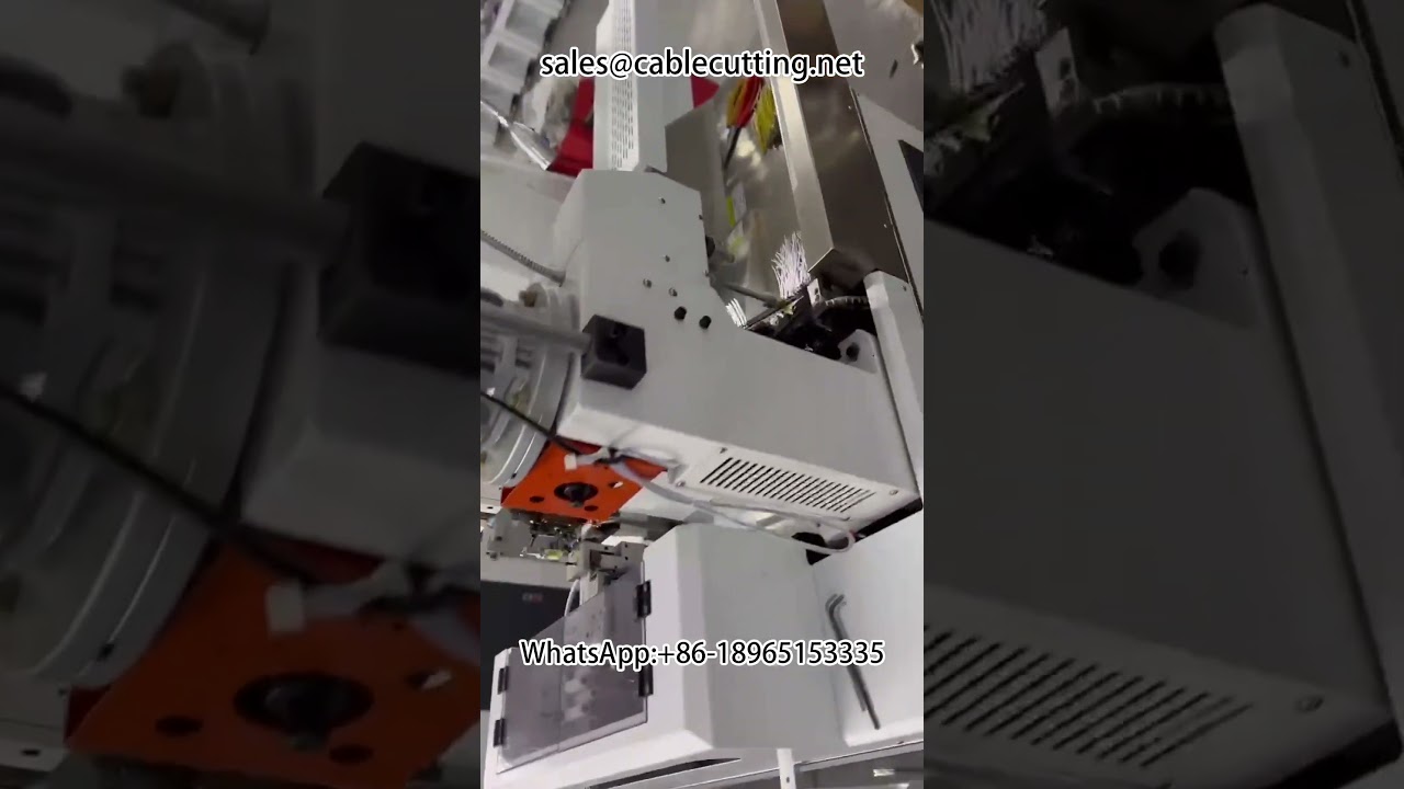 Αυτόματη μηχανή τερματικών διπλής κεφαλής | Μηχανή επικασσιτέρωσης τερματικών | Εξοπλισμός καλωδιώσεων