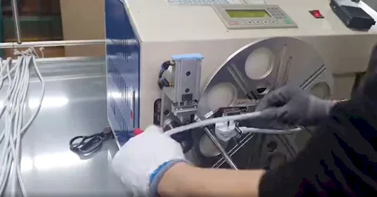 Socket Coiling Binding Μηχανή WPM-210 - Τύλιγμα και δέσιμο καλωδίων